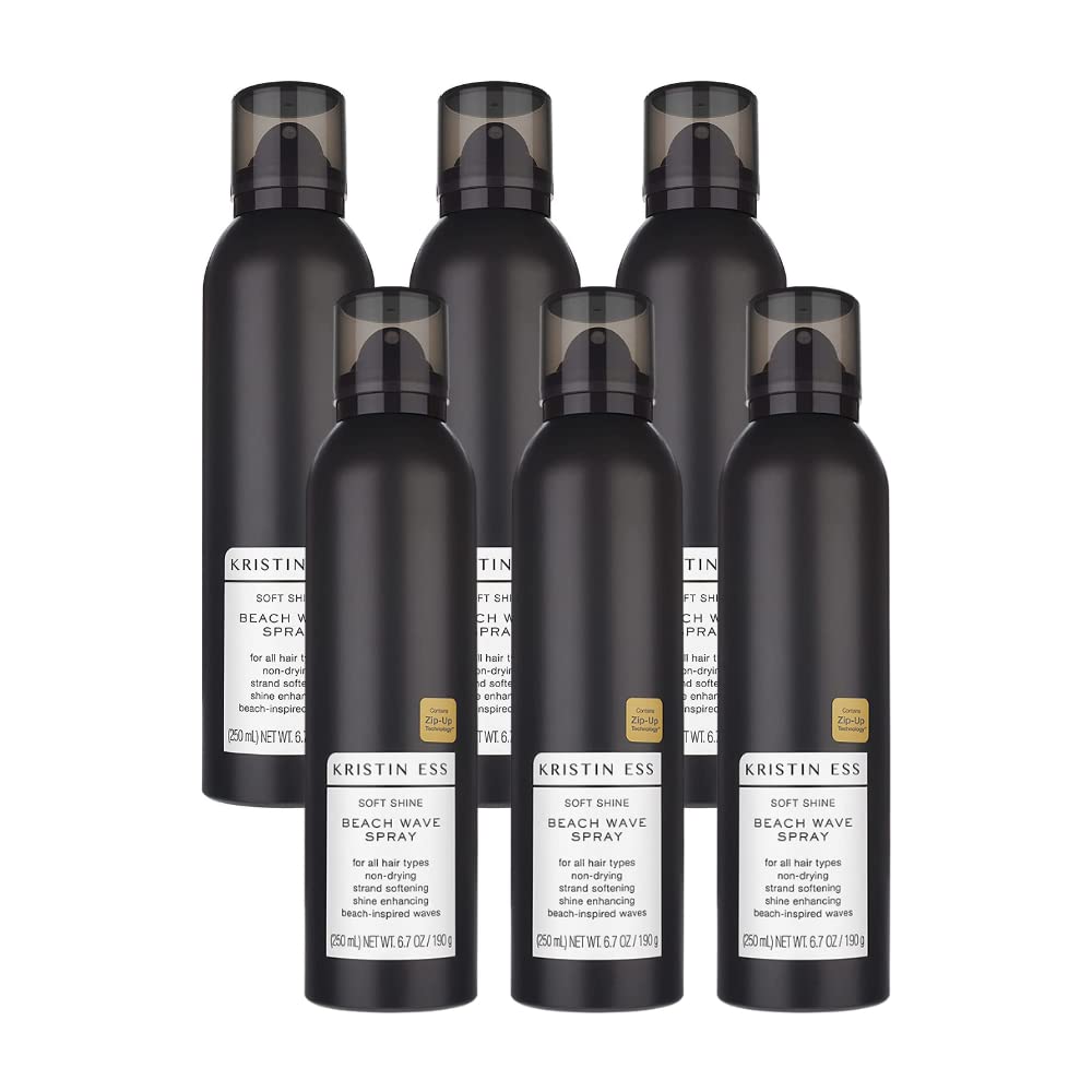Kristin Ess Hair Soft Shine Beach Wave Spray for Wavy Hair