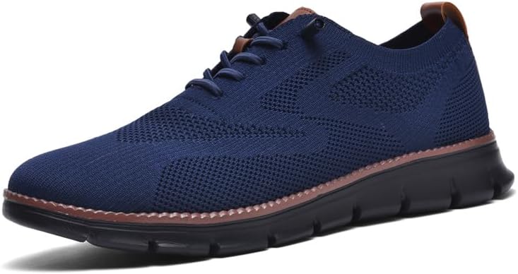 Wearbreeze Mens Business Casual Oxford Sneakers for Daily Use