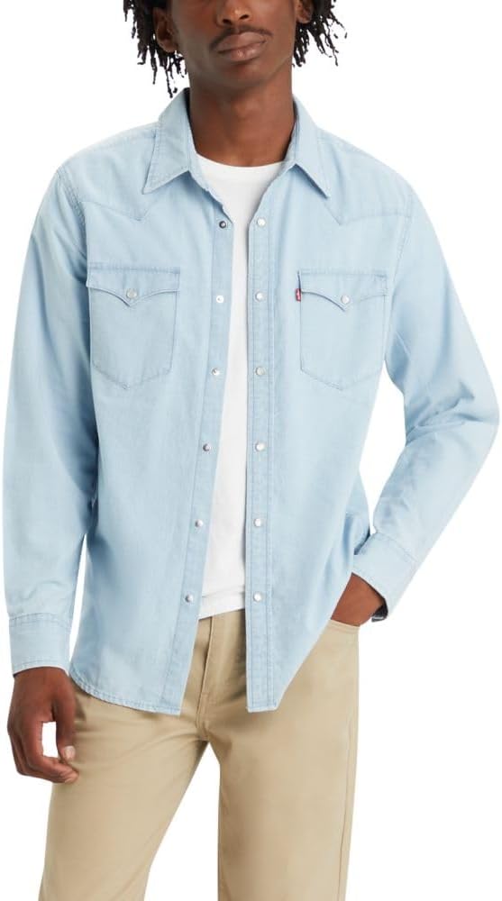 Levi's Men's Classic Western Shirt for Timeless Style and Comfort