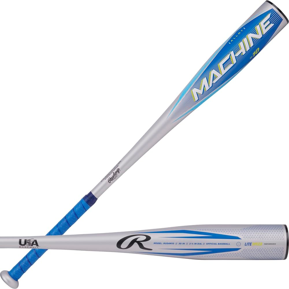 Rawlings Machine Baseball Bat -10 Drop with 2 5/8in Barrel