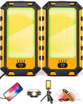 2Pack LED Work Light, 1500 Lumens Rechargeable Magnetic Flashlight