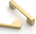 Brushed Gold Cabinet Pulls 3.75 in 10 Pack - Durable Kitchen Upgrade