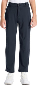 Youth Boys Golf Pants Stretch Flat Front Dress Pants - Flexible