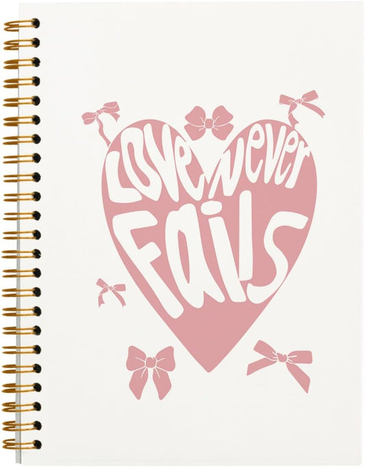 Blue Trendy Hardcover Notebook for Girls