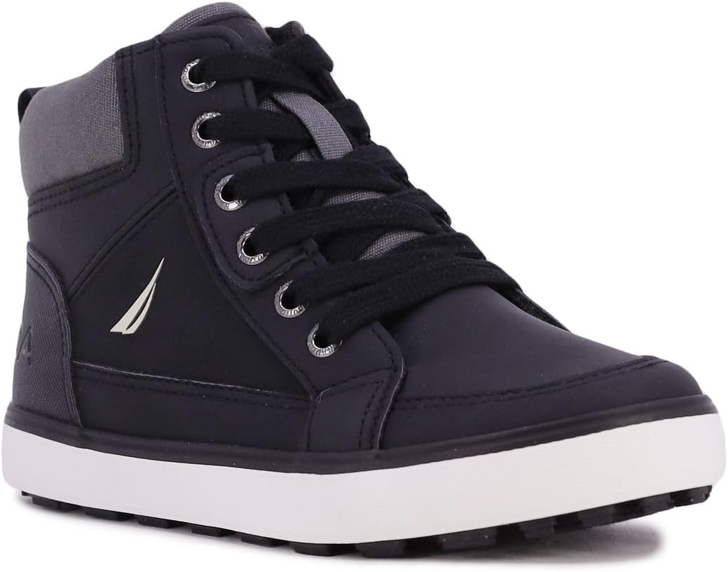 Nautica Kids Sneakers: Stylish Lace-Up High Top Fashion Shoes