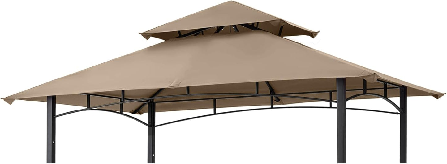MASTERCANOPY Grill Gazebo Replacement Canopy Top for L-GG001PST-F