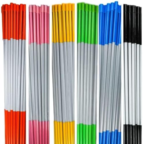 4ft Pro Snow Stakes - Bright Reflective Driveway Markers