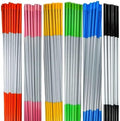 4ft Pro Snow Stakes 48in Driveway Markers - High Visibility Safety