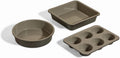 Wonder Oven Bakers Kit 3-Piece Ceramic Nonstick Bakeware - Safe Baking