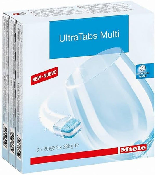 Miele All in 1 Tabs Dishwasher Tablets for Sparkling Clean Dishes