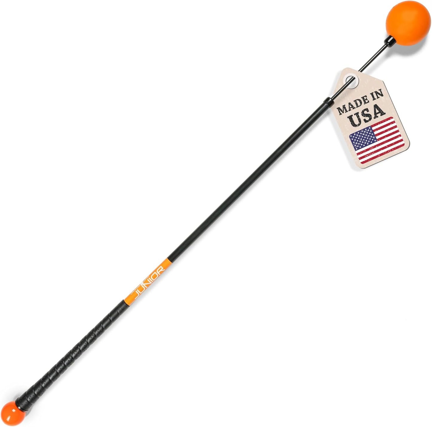Orange Whip Golf Swing Trainer Aid for Rhythm and Balance