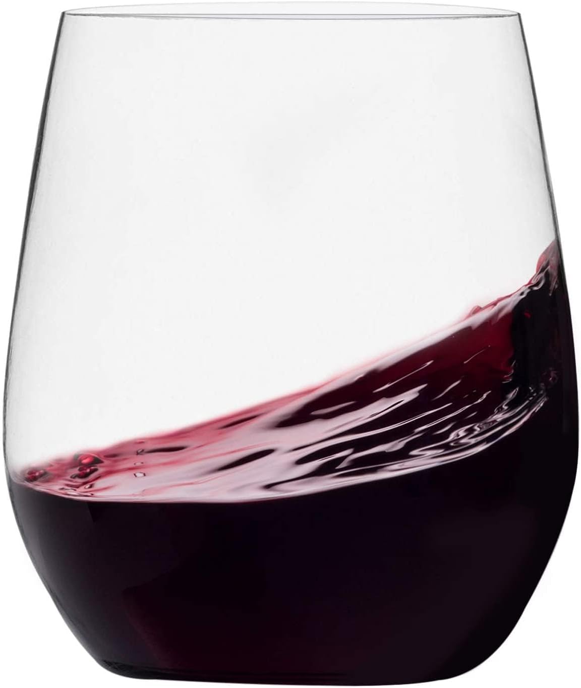 Munfix Plastic Stemless Wine Glasses for Elegant Parties and Events