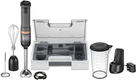 Wireless Immersion Blender Set - Blend, Whisk, Froth