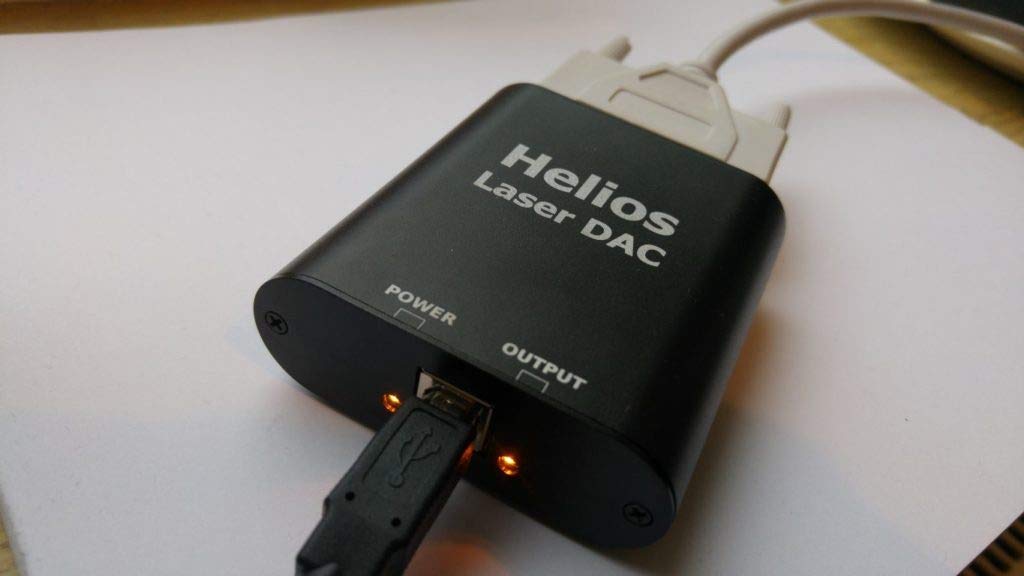 Helios Laser DAC USB to ILDA Adapter for Laser Projectors