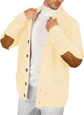 Esobo Men's Shawl Collar Cardigan Sweater for Stylish Looks