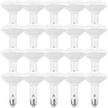 Energetic LED BR30 Flood Light Bulbs Warm White 3000K - Dimmable 20