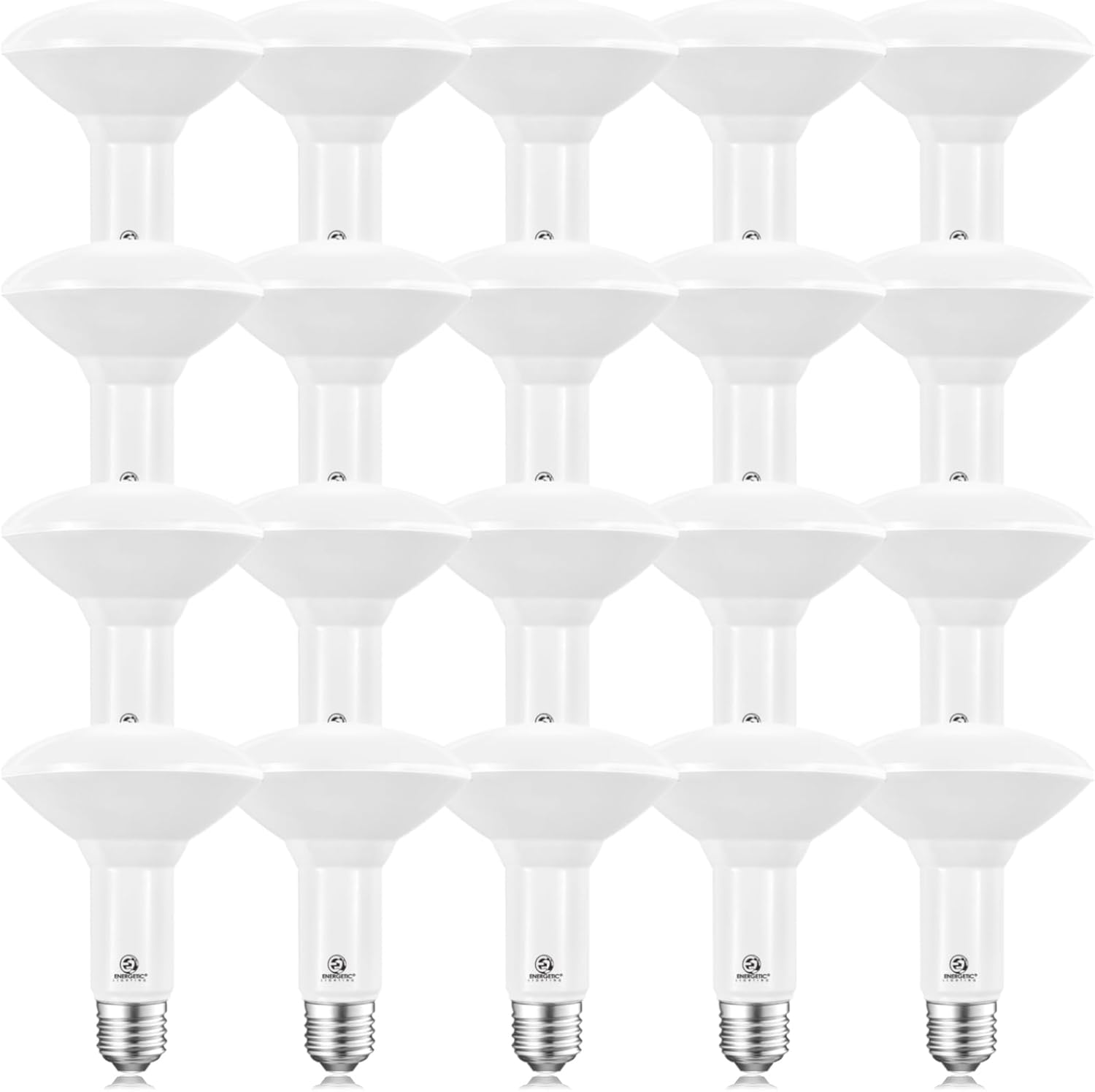 Energetic LED BR30 Flood Light Bulbs for Indoor Use, Dimmable
