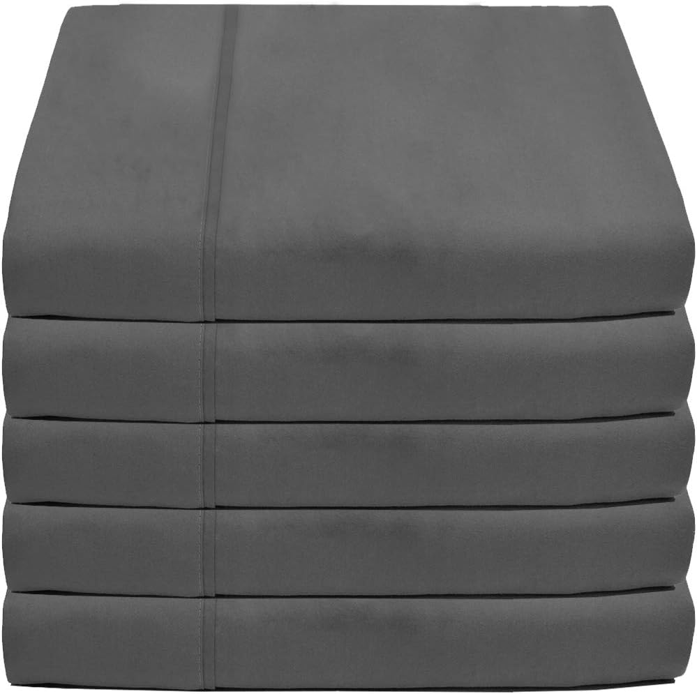 Bare Home Extra Long Flat Sheet Set for Ultimate Comfort