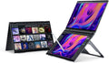 Dual View Portable Monitor Double Touch Screen 16in x2 - Foldable Dual