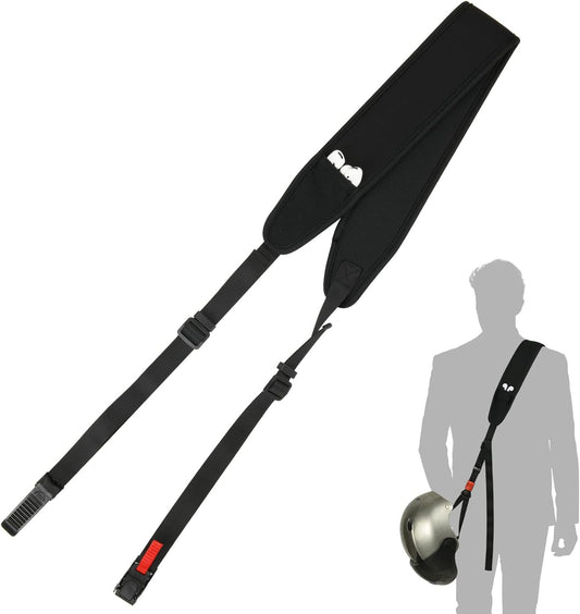 Secure Helmet Carry Strap for Bikers - Cosmos