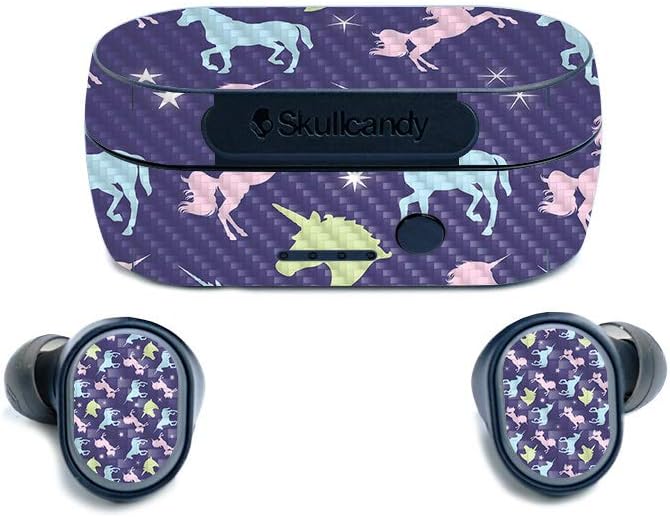 MightySkins Carbon Fiber Skin for SkullCandy Sesh - Unicorn Dream