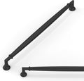 10 Pack Matte Black Cabinet Pulls 10 in CC - Durable Kitchen Handles