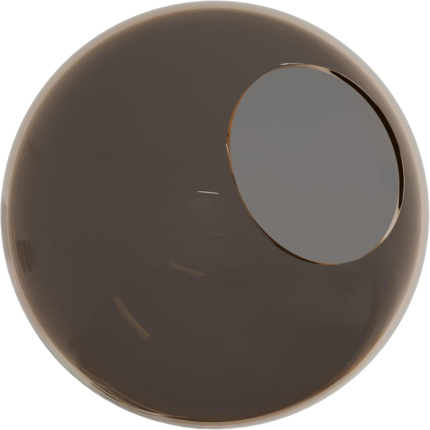 KastLite 12in Bronze Acrylic Lamp Post Globe for Outdoor Lighting