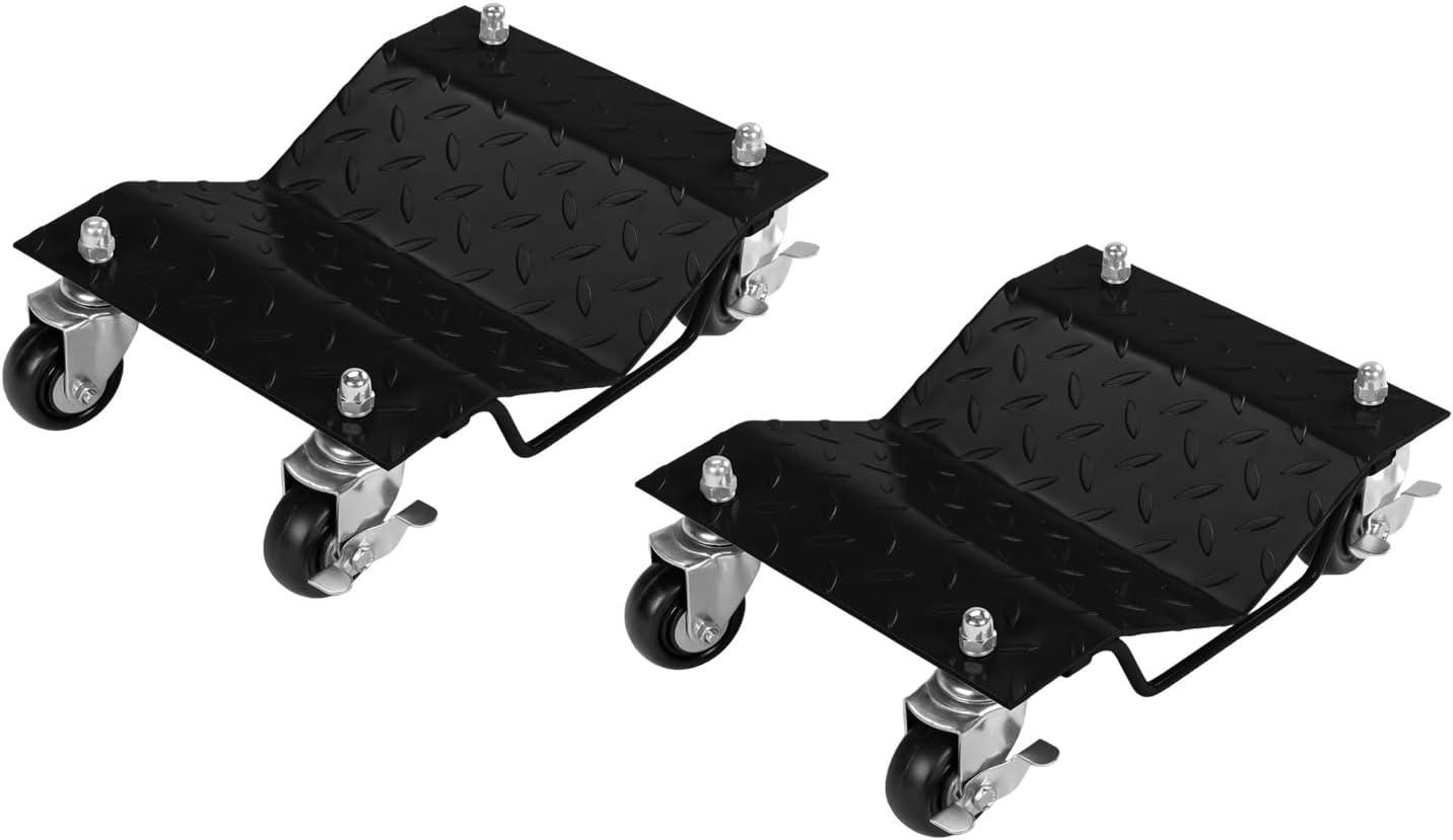 TUFFIOM Car Dolly Set of 2 for Easy Vehicle Movement