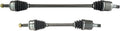 TRQ Front CV Axle Shaft Assembly Set for Honda Accord 2003-2007