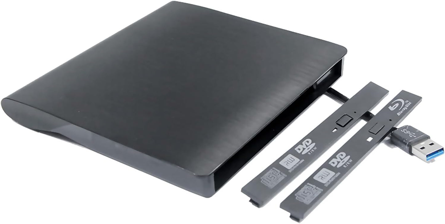 Portable USB 3.0 Disc Drive Enclosure: Burn CDs Anywhere