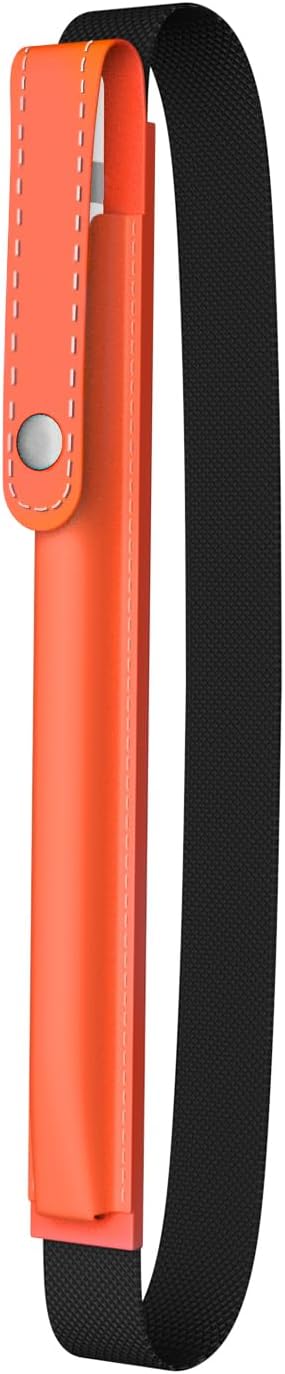 MoKo Orange PU Leather iPad Pencil Holder