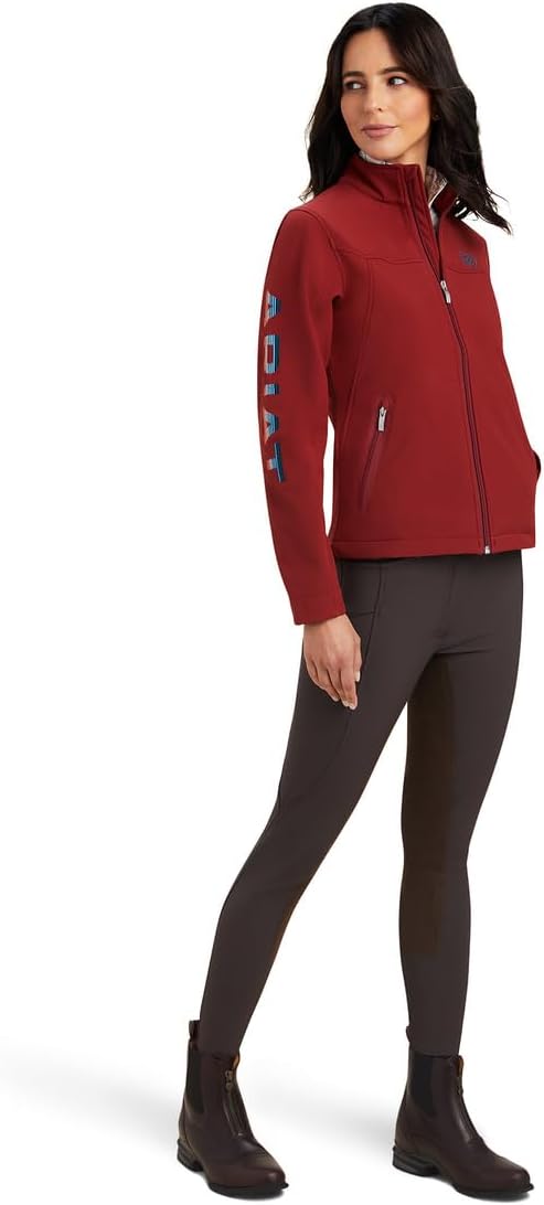 ARIAT New Team Softshell Jacket for Women - Wind Resistant Style