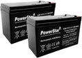 PowerStar 12v 7.5ah Battery Replacement for APC RBC Series