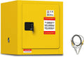 Flammable Storage Cabinet Steel 4 Gal - Compact Safety Cabinet