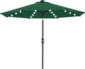 Solar LED Patio Umbrella 7.5FT with 24 Lights - Sturdy Shade