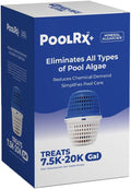 PoolRX+ pool unit 7.5k-20k gallons - Long Lasting Algaecide
