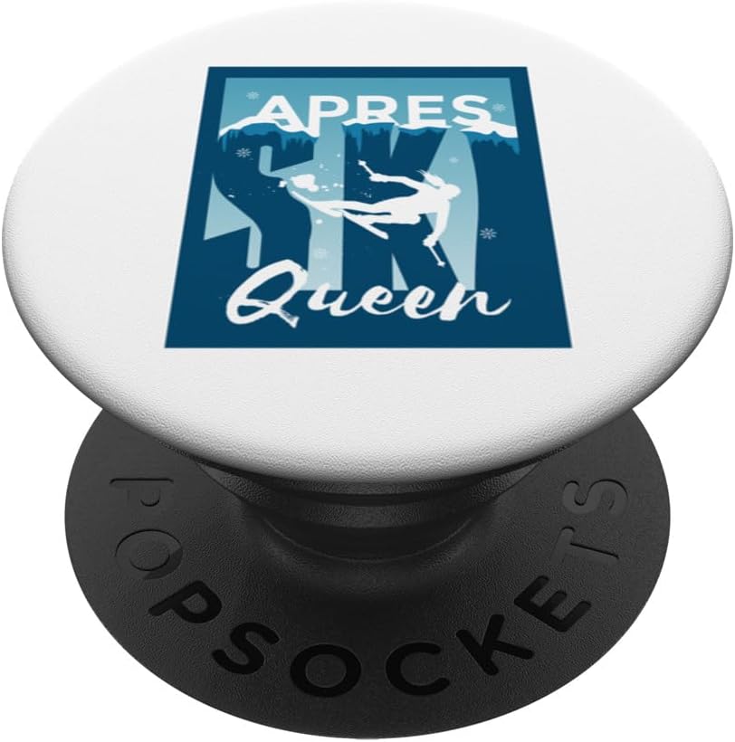 Apres Ski Queen PopGrip for Ski Enthusiasts