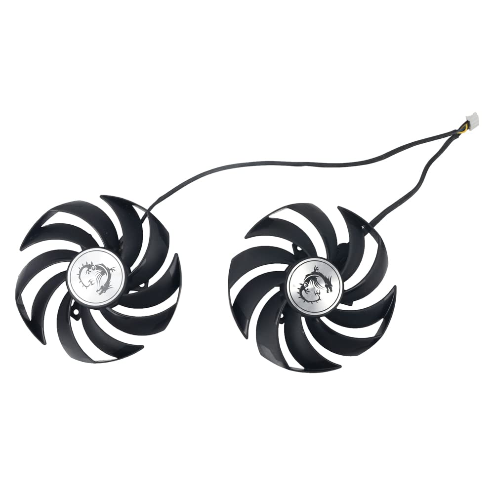 inRobert 90mm Ball Bearing Graphics Card Fan Replacement for MSI RTX