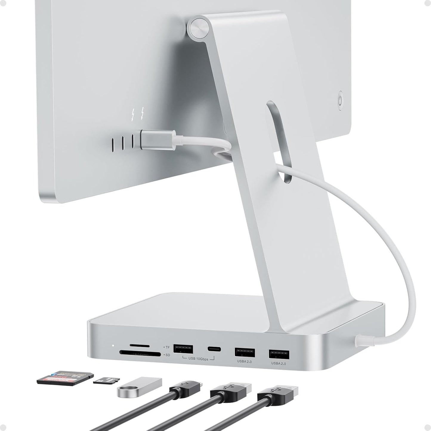 USB C HUB for iMac 24 inch 2021/2023/2024 - Expand Storage