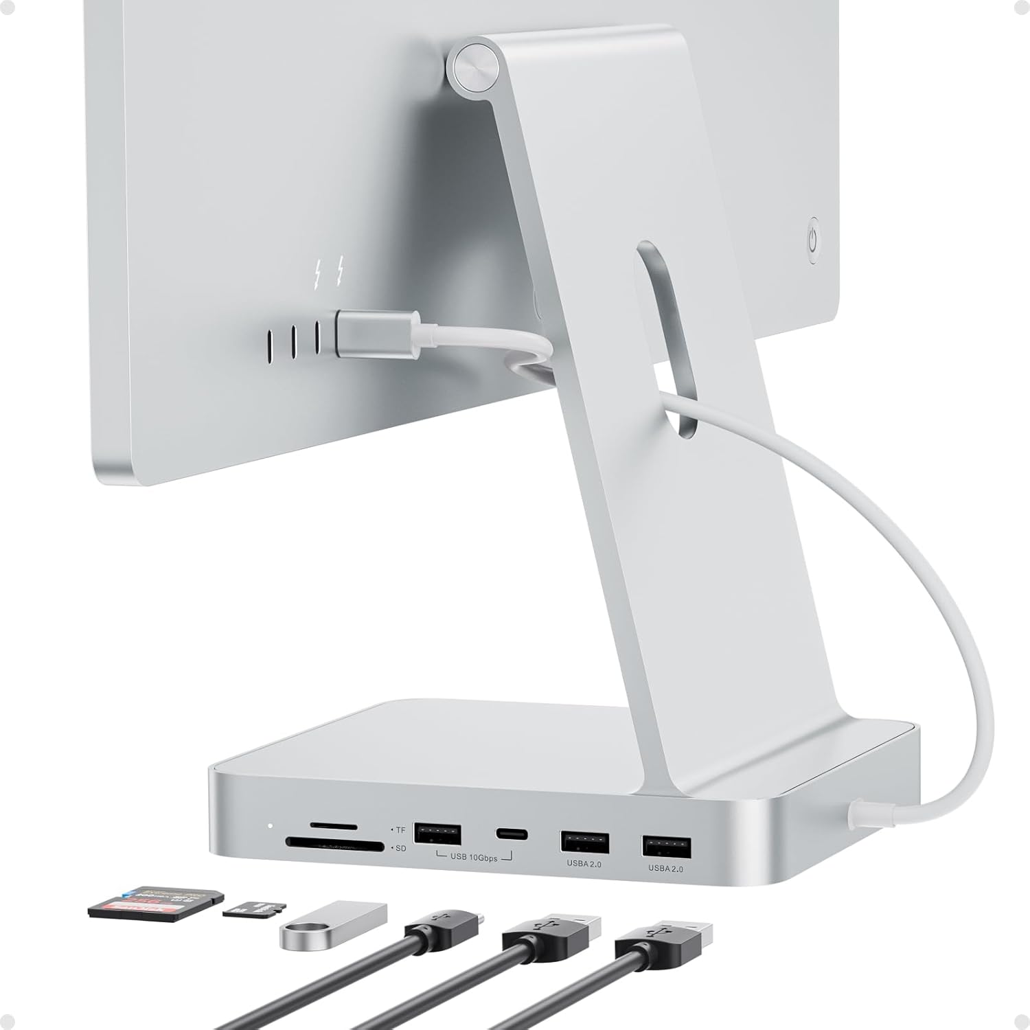 USB C HUB for iMac 24 inch 2021/2023/2024 - Expand Storage