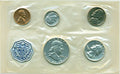 1961 P 5 Coin Silver U.S. Mint Proof Set Proof - Classic Silver Coins