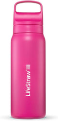 LifeStraw Go Series Stainless Steel Bottle with Built-in Water Filter