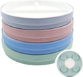 Elk and Friends Kids 7.8 Porcelain Divided Plates - Suction Non Slip