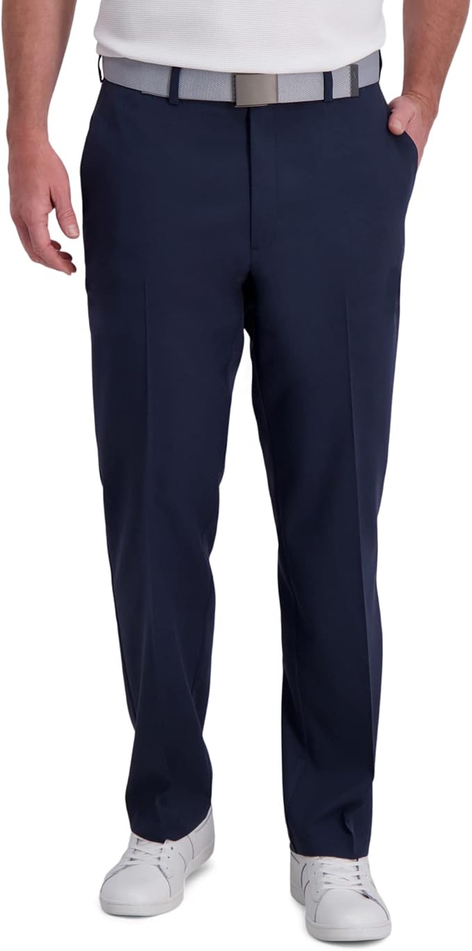 Haggar Men's Cool Right Performance Flex Classic Fit Pants
