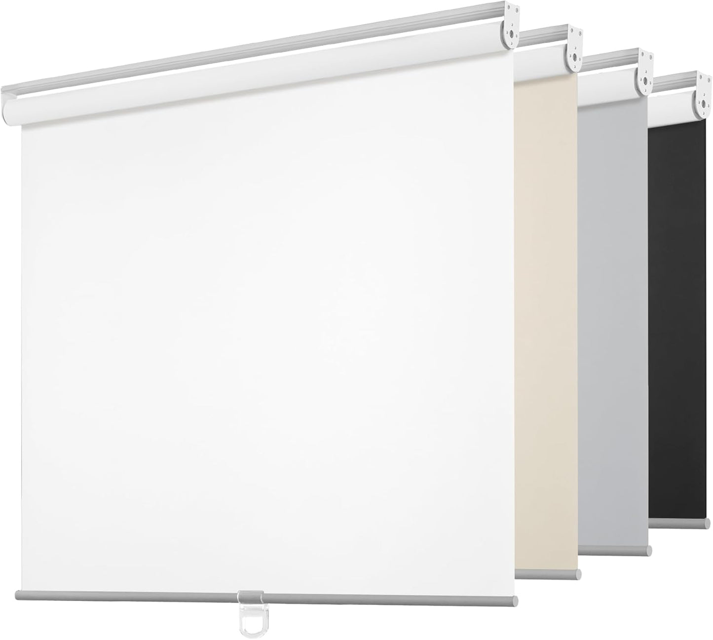 ChrisDowa Cordless Free-Stop Blackout Blinds for Windows