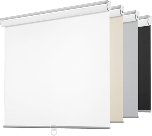 ChrisDowa Cordless Free-Stop Blackout Blinds for Windows