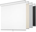 100% Blackout Cordless Roller Blinds 55in x 72in - Free-Stop Light