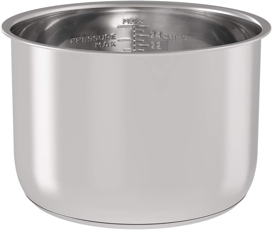 Sicheer Stainless Steel Inner Pot Replacement for Ninja Foodi