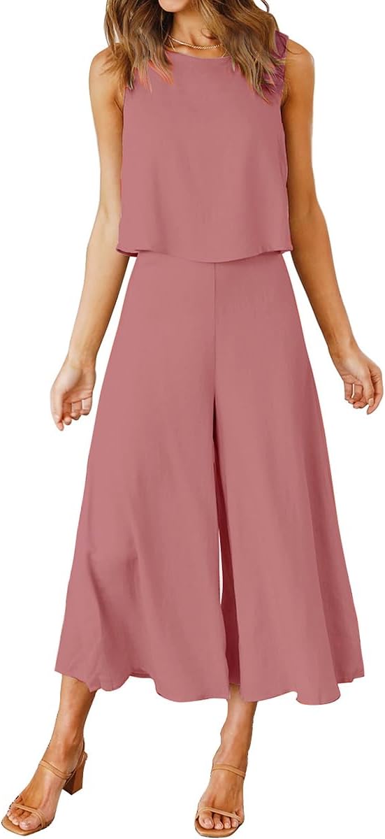 ROYLAMP Women's Summer 2 Piece Outfits for Stylish Comfort
