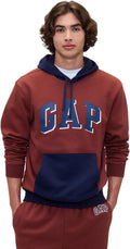 Men's Logo Fleece Hoodie by GAP - Soft Everyday Sweatshirt